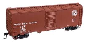910-1367 Walthers Mainline 40ft Aar 1944 Boxcar Pacific Great Eastern #4004 - Ho Scale