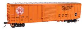 910-1890 Walthers Mainline 50ft Acf Boxcar Nopb #4078 Orange/black/red/white - Ho Scale