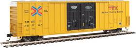 910-2916 Walthers Mainline Ho 60ft High Cube Plate F Boxcar Ttx Tbox Black And White Logo