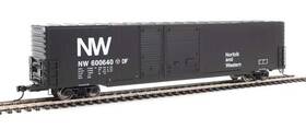 910-3212 Walthers Mainline Norfolk And Western #600640 Auto Parts Boxcar - Ready To Run Ho Scale