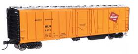 910-3787 Walthers Mainline 50ft Aar Mechanical Refrigerator Car Milwaukee Road #9676 Ho Scale