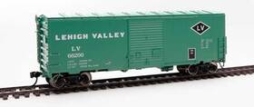 910-45011 Walthers Mainline 40ft Acf Welded Boxcar Lehigh Valley #66200 - Ho Scale