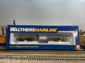 910-50204 Walthers Mainline Ho Ftmainlineft 4 Truck Depressed Center 81ft Flatcar Bn. #631032 Nib