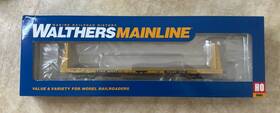 910-50614 Walthers Mainline Ho Scale 68ft Bulkhead Flatcar - Ttpx #82063