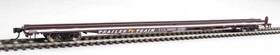 910-5537 Walthers Mainline Ttx #300157 85ft G85 Flatcar - Brown Ready To Run Ho Scale