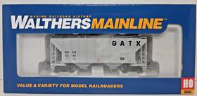 910-7112 Walthers Mainline Ho Scale 37ft 2980 Cu Ft Covered Hopper Gatx #3325