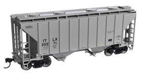 910-7992 Walthers Mainline Walthers-37ft 2980 Cubic-foot 2-bay Covered Hopper - Ready To Run Ge Rail Serv