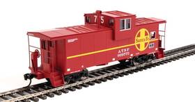 910-8708 Walthers Mainline Walthers-international Extended Wide-vision Caboose - Ready To Run Atchison