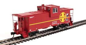 910-8709 Walthers Mainline Walthers-international Extended Wide-vision Caboose - Ready To Run Santa Fe #