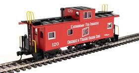 910-8765 Walthers Mainline Walthers-international Wide-vision Caboose - Ready To Run Detroit And Toledo Sh