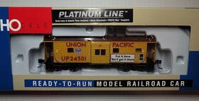 932-7624 Walthers Platinum Line Ho Union Pacific #24501 Bay Window Caboose Up Read 932-7624 Walthers Platinum Line Ho Union Pacific #24501 Bay Window Caboose Up Read
