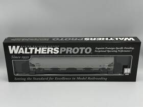 920-105801 Walthers Proto Greenbrier Bnbx 121925 67ft Trinity 6351 4-bay Covered Hopper