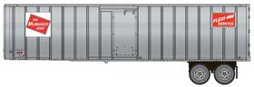 949-2605 Walthers Scenemaster Ho Scale 40ft Trailer 2-pack Milwaukee Road/side Doors #3