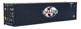 949-8260 Walthers Scenemaster Ho Scale Model 40ft Foot Container Cma-cgm Globe Logo
