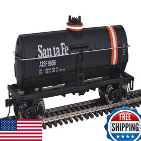 Walthers Trainline B0168rq4l2 Tank Car-ready To Run-atchison Topeka Santa Fe 98016 Black