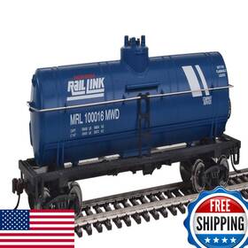 Walthers Trainline B0168sjxzk Tank Car-ready To Run-montana Rail Link Blue White 931-1446
