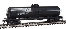 1447 Walthers-trainline Tank Car Ready To Run Norfolk Southern Black Ho Scale