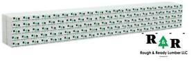 949-3166 Walthers-wrapped Lumber Load For Walthers Mainline 72foot Centerbeam Flatcar Roug