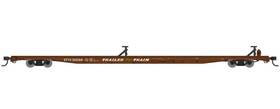 300316 Walthersmainline 616374180028 Walthers Ho Scale Trailer Train 85ft General American G85 Flatcar Gttx #300316