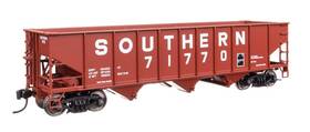 910-56755 Walthersmainline 616374229826 Walthers Ho Scale 70-ton Aar 3-bay Open Hopper Southern #71770