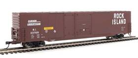 910-3216 Walthersmainline Walthers Ho Scale 60ft P-s Auto Parts Box Car Rock Island/block Letters #33769