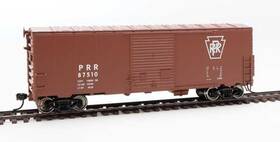 910-45016 Walthersmainline Walthers Ho Scale 40ft Acf Modern Boxcar/8ft Door Pennsylvania Railroad/prr #87510