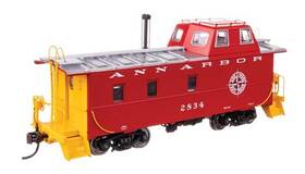 2834 Walthersproto 616374228744 Walthers Proto Ho Scale New Wabash Streamlined Caboose Ann Arbor #2834