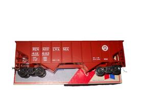 412643 Weaver 2099 Weaver/bev-bel O Scale Prr 36ft Ribbed-sided Hopper #