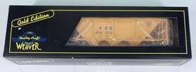 G24007 Weaver H30 Hopper Car G2407 Prr Yellow With Shaker Brackets 2 Rail Sd L/n In Box