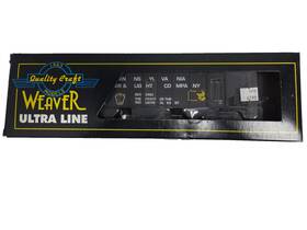 Weaver U180018ld Ultra Line Pennsylvania Power&light 3 Bay 9 Panel Hopper Car. New In Box