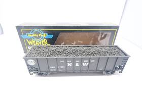 U18003l Weaver Used O 3 Bay 9 Panel Hopper Norfolk And Western Nw #27353 3rail