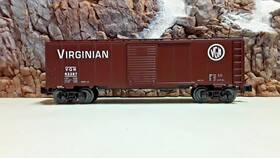 Weaver U18010ld Ultra Line O Gauge Virginian Steel Sided Box Car #63287 Aa-971