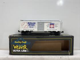 U3525ld Weaver O Gauge Nolan Ryan Steel Sided Box Car Cooperstown Nib U3525ld Weaver O Gauge Nolan Ryan Steel Sided Box Car Cooperstown Nib