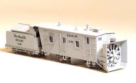 30054 Westmodel Brass D.r.g.w. Rotary O.m. Snow Plow Nn3 Gauge Z-scale Track New