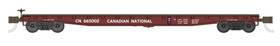 53ft-6 Wheels Of Time 50183 N Cn Inch General Service Fish Belly Flatcar Pack 3