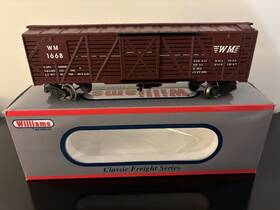 47409 Williams Western Maryland Stock Car With Box