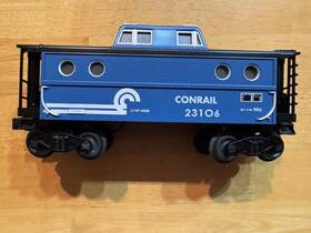 Cab107 Williams O Scale 23106 Conrail N5c Caboose Lighted Ln