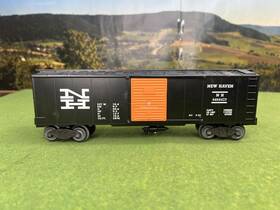 Fc50 Williams Trains Freight Car 40 Stock/box #50 Inch New Haven Black O Scale
