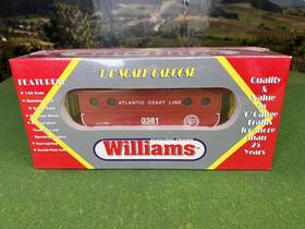 Cab101 Williams Hc05 O No. Atlantic Coast Line N5c Caboose Road# 0381 - Mint Sealed