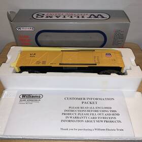 Wal40 Williams Union Pacific Classic Stock Car Yellow/silver Roof #9370 Nib