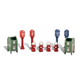 Wooa1960 Woodland Scenics Ho Street Items Figures