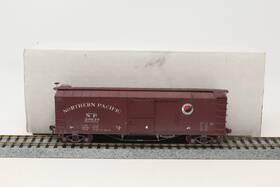 39939 Yarmouth Model Works Ho 40ft Box Car Northern Pacific Np Weathered Rtr