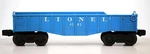 Vintage Lionel 6142 Gondola Blue Scale 6112-66 Great For Loads Of Junk Scrap. Fixed Price $9.99.