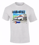 Amtrak Genesis Train Authentic Railroad T-shirt For Youth And Adults 20006. Fixed Price $22.95.