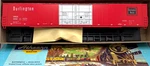 Ho Athearn 1977 86' Hi Cube 4 Door Boxcar Kit Burlington Cb&q # 15037. Fixed Price $24.99.