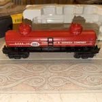 K-line 0/0-27 Scale Cook's Paints Two Dome Tank Car K635-8012. Fixed Price $22.00.