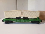Vintage 1970 Lionel 6-9120 Northern Pacific Flatcar & Trailers Road #. Fixed Price $15.00.