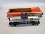 Lionel Model Train 6-9153 Chevron Tank Car, Single Dome, Scale With Box. Fixed Price $17.29.