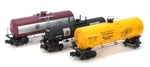 Weaver Rmcx 1983 & Acl 607 K-line K6341-5603 Tank Car 2-RAIL, 3-PACK, O Scale. Fixed Price $35.00.