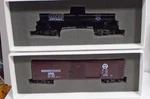 2 Williams Brass Freight Cars Pennsy & Shell Tank In Boxes. Fixed Price $214.99.